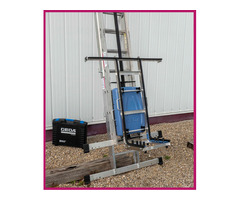 GEDA Akku Lift (Akku Leiter Lift) für den Transport von Solarmodulen
